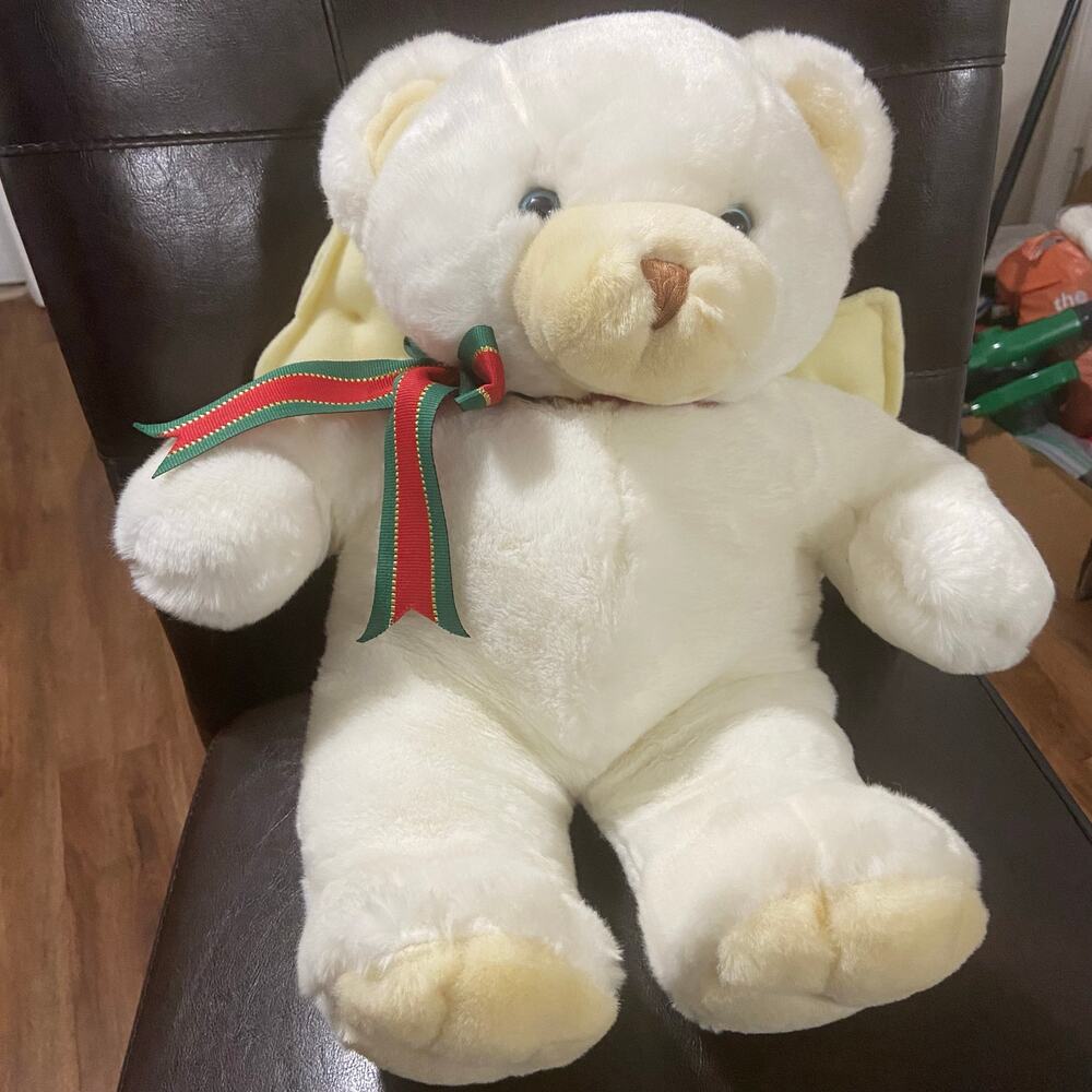 Commonwealth Toy and Novelty Co Inc Earth Buddy Vintage Angel Bear With Wings